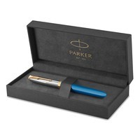 Пір'яна ручка Parker 51 Premium Turquoise GT FP F 56 411