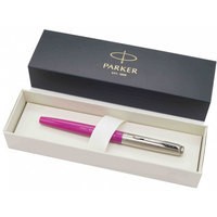Пір'яна ручка Parker Jotter 17 Plastic Pink CT FP F 15 511