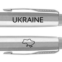 Кулькова ручка Parker JOTTER 17 UKRAINE SS CT Ukraine + Карта 16132_T205b