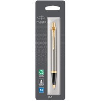 Фото Ручка кулькова Parker IM 17 Brushed Metal GT BP блистер 22 236